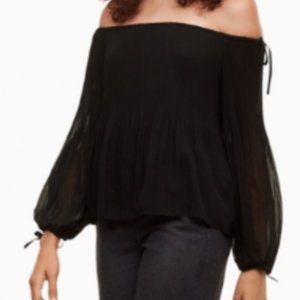 Aritzia off-the-shoulders top